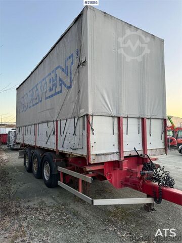 Transportasi kontainer Istrail 3-axle container trailer