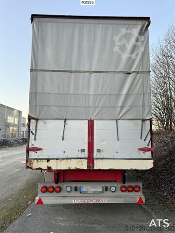 Transportasi kontainer Istrail 3-axle container trailer