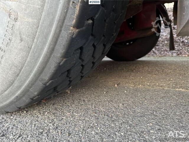 Transportasi kontainer Istrail 3-axle container trailer