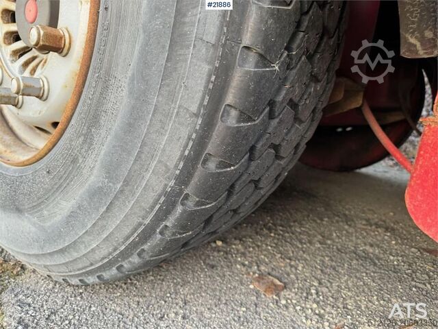 Transportasi kontainer Istrail 3-axle container trailer