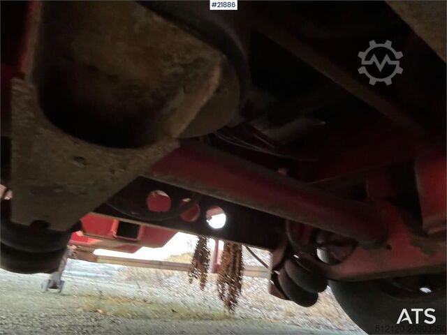 Transportasi kontainer Istrail 3-axle container trailer