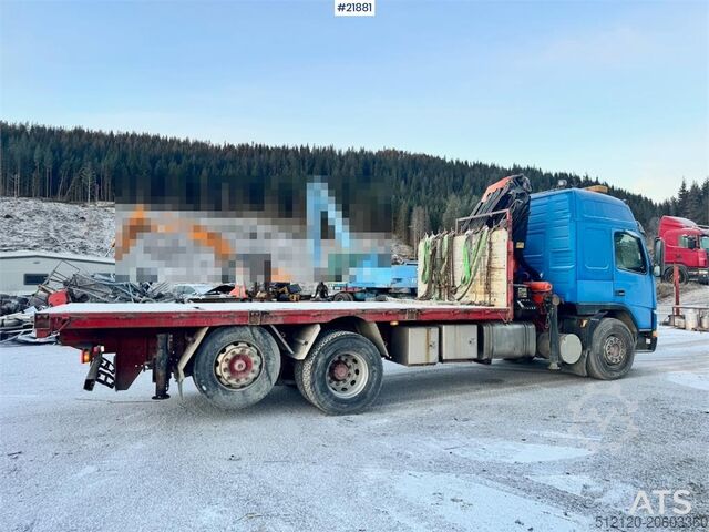 Autokrāna kravas automašīna Volvo FM12 6x2 Crane Truck w/ 23 t/m Palfinger Crane WAT