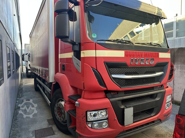 Düz kasalı ve brandalı kamyon IVECO AD190S36