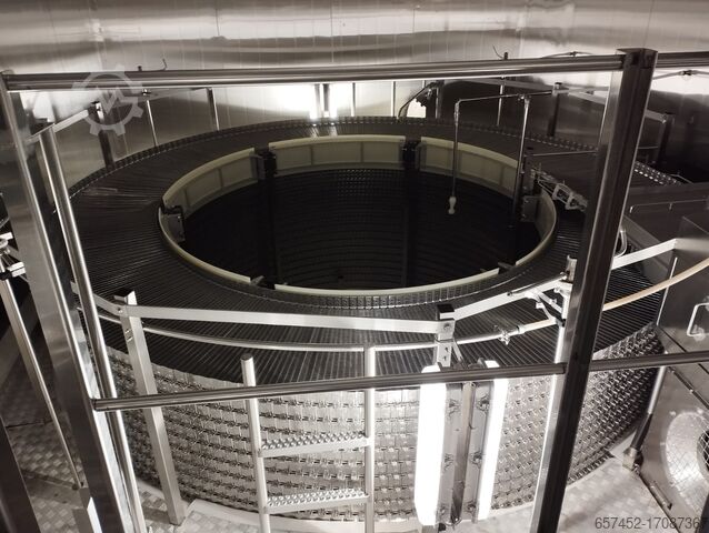 Spiraalimainen pakastustunneli JBT Frigoscandia GC M7 /2 (+1)-08- 24-16 (+8) NS CR SD