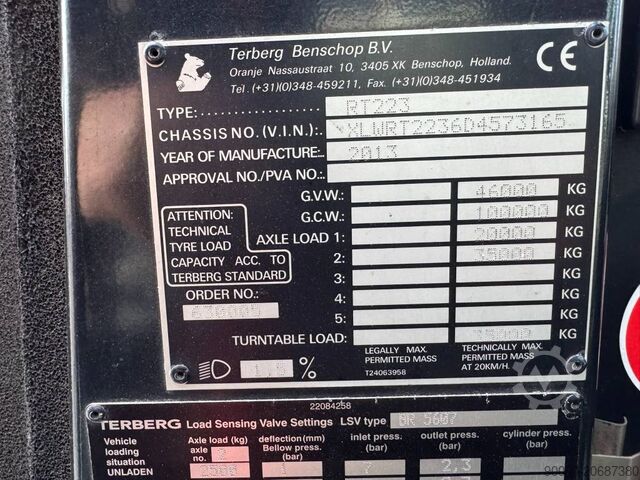 Trator terminal Terberg RT 223
