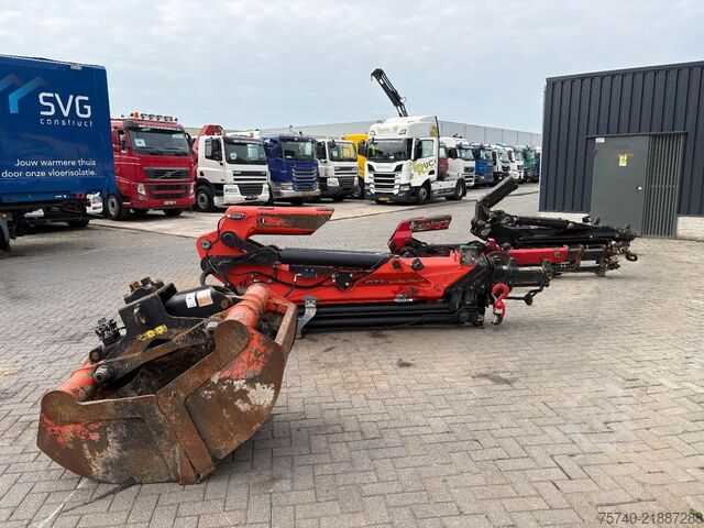 кран-стрела HMF FJ5 + 3x hydraulic extendable