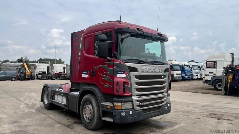 Venjulegur SZM Scania G 420 (MANUAL GEARBOX / BOITE MANUELLE / CAJA D...