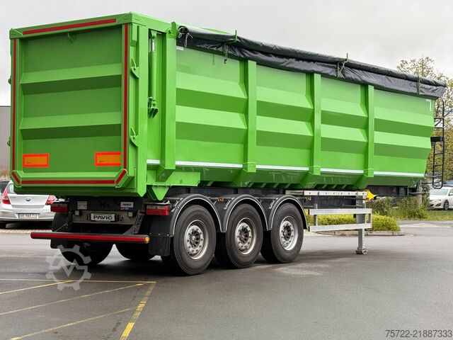 Sklápač PAVIC Muldenkipper 55m³ Mulde mit Resonator