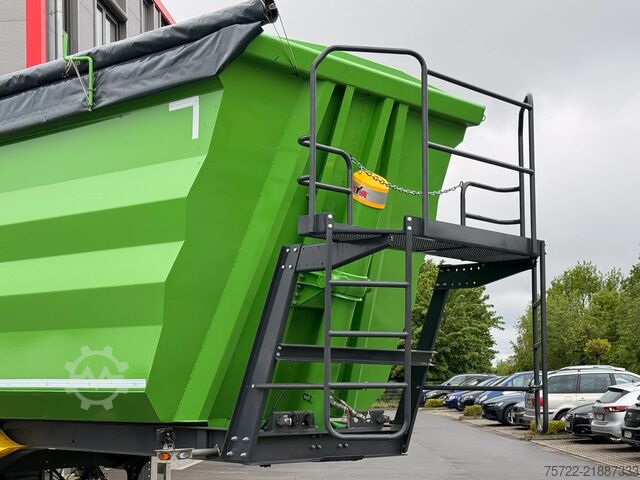 Sklápač PAVIC Muldenkipper 55m³ Mulde mit Resonator