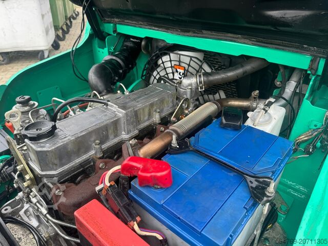 4輪フォークリフト Mitsubishi FD35NT /Diesel/Only 6012 hours/New Price