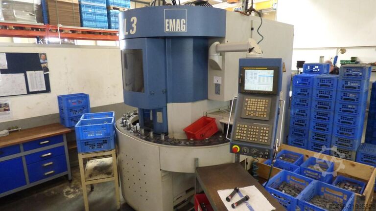 CNC вертикальный токарный станок EMAG VL3 MLT