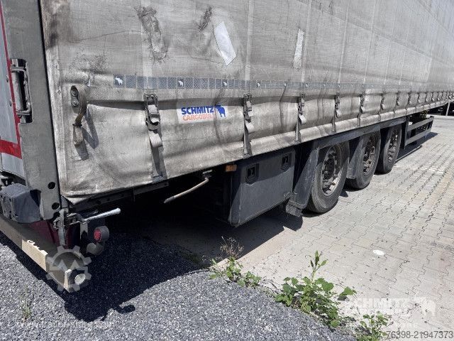 Otvorena poluprikolica s ceradom Schmitz Cargobull Curtainsider Mega