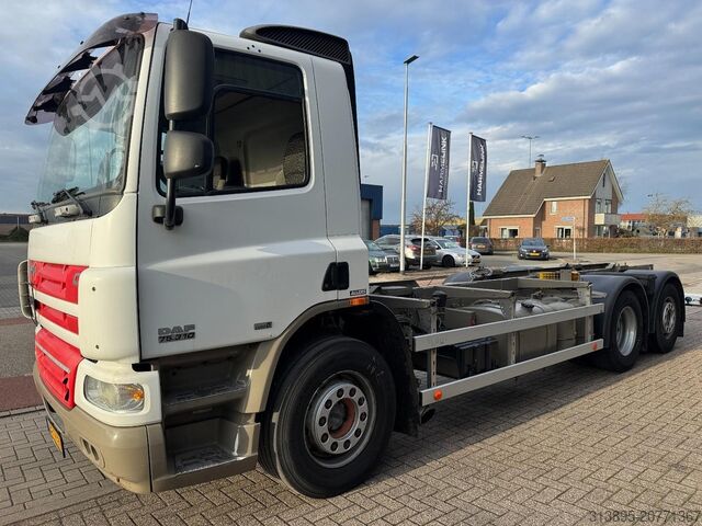 Chasis con cabina DAF CF75-310, ADR, PTO, 9.0 Ton Front-axle, WB:450 cm