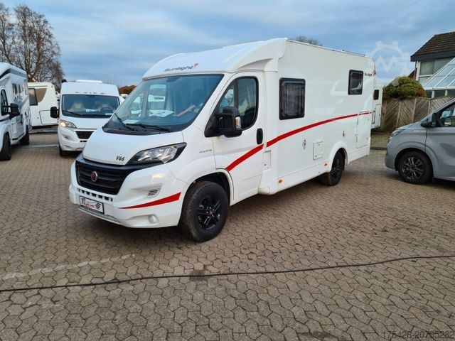 Polointegrovaný obytný vůz SUNLIGHT V 66 TV Sat Solar Navi