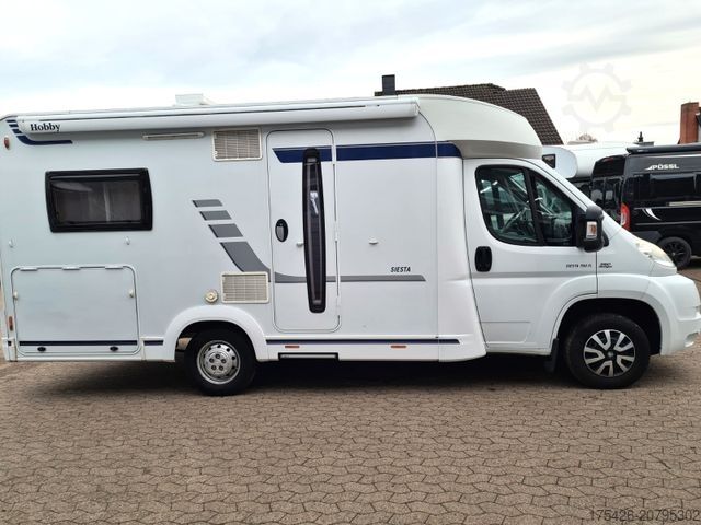 Polointegrovaný obytný vůz HOBBY Siesta T 60 SL *SAT + TV*CP+*Fahrradträger*