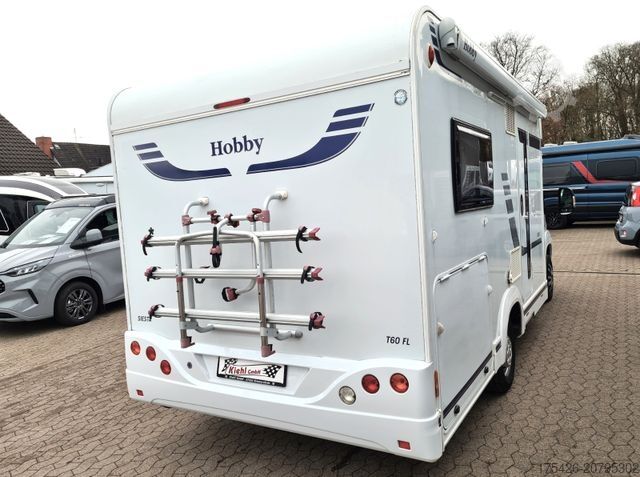 Polointegrovaný obytný vůz HOBBY Siesta T 60 SL *SAT + TV*CP+*Fahrradträger*