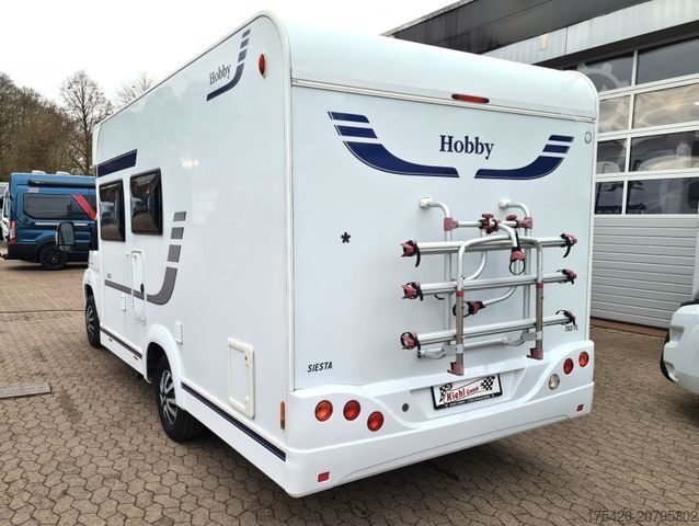 Polointegrovaný obytný vůz HOBBY Siesta T 60 SL *SAT + TV*CP+*Fahrradträger*