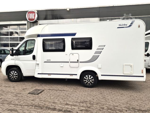 Polointegrovaný obytný vůz HOBBY Siesta T 60 SL *SAT + TV*CP+*Fahrradträger*