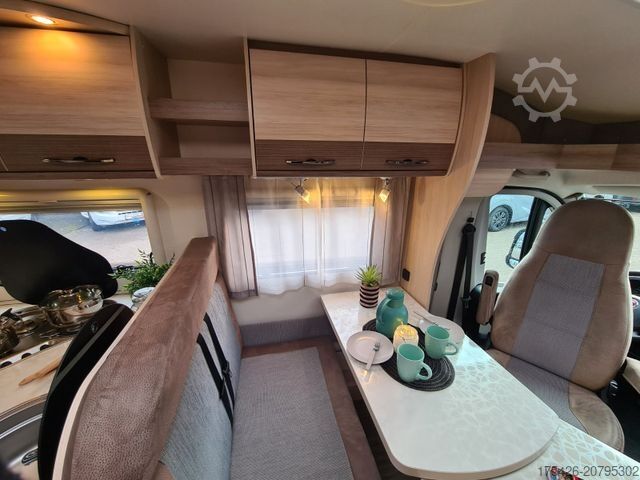 Polointegrovaný obytný vůz HOBBY Siesta T 60 SL *SAT + TV*CP+*Fahrradträger*