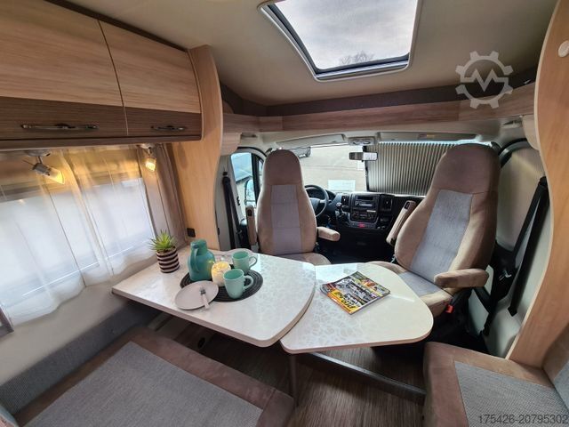 Polointegrovaný obytný vůz HOBBY Siesta T 60 SL *SAT + TV*CP+*Fahrradträger*