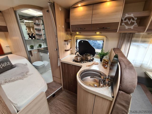 Polointegrovaný obytný vůz HOBBY Siesta T 60 SL *SAT + TV*CP+*Fahrradträger*