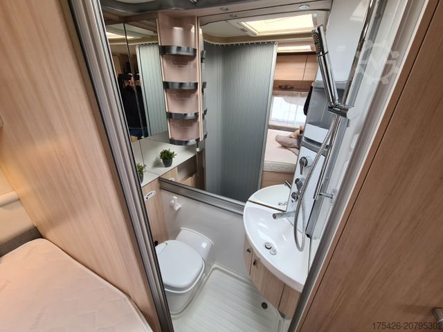 Polointegrovaný obytný vůz HOBBY Siesta T 60 SL *SAT + TV*CP+*Fahrradträger*