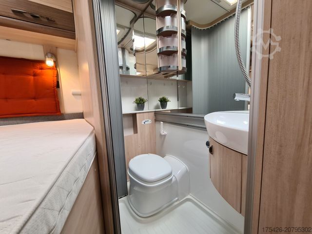 Polointegrovaný obytný vůz HOBBY Siesta T 60 SL *SAT + TV*CP+*Fahrradträger*