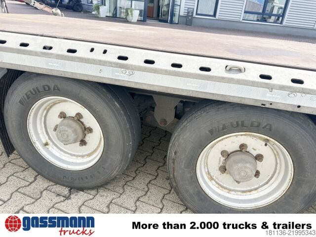 लो लोडर ट्रेलर Müller-Mitteltal ETUE-TA-R 11.9, Verzinkt, Top Zustand!