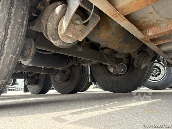 Low loader semitrailer SCHMITZ SCB S3B KüHLAUFLIEGER, CARRIER MAXIMA 1300,  LIFTACHSE