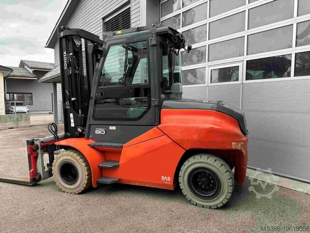 Elektro 4 Rad-Stapler Toyota 9FBH80T - TRIPLEX 5 m