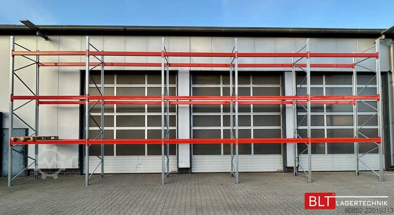 Industrijska polica ca. 14 lfm. Palettenregale H: 550cm Fachlast: 3000 kg , 60 Palettenplätze