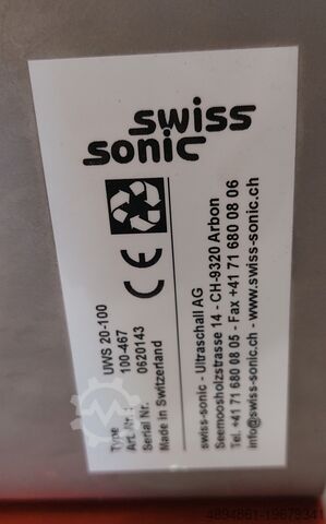 Ultrazvočni generator, varilne sonde Swiss Sonic Ultraschallschweissen