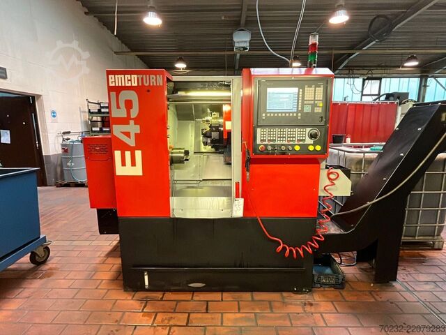 CNC tokarilica EMCO Emcoturn E45