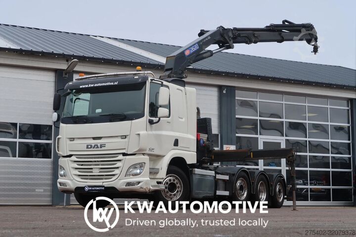 Sistem de braț cu cârlige DAF CF 440 8X2*6/ FULL AIR/ HMF CRANE 2620/ JOAB HO...