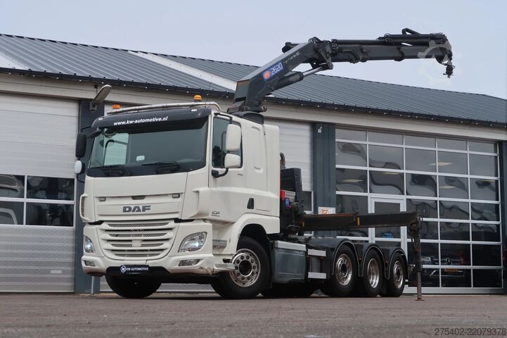 Sistem de braț cu cârlige DAF CF 440 8X2*6/ FULL AIR/ HMF CRANE 2620/ JOAB HO...