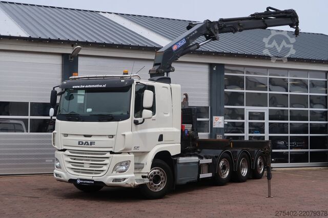 Sistem ročice s kavljem DAF CF 440 8X2*6/ FULL AIR/ HMF CRANE 2620/ JOAB HO...