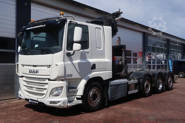 Sistem ročice s kavljem DAF CF 440 8X2*6/ FULL AIR/ HMF CRANE 2620/ JOAB HO...