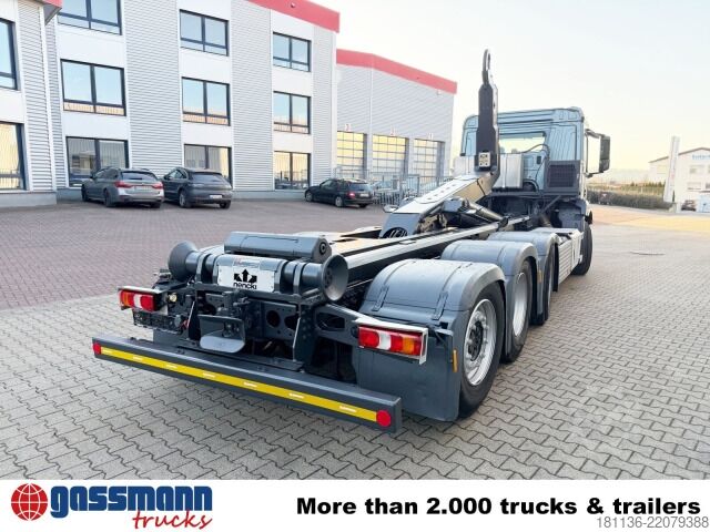 রোল-অফ টিপার ট্রাক Mercedes-Benz Antos 3543 L 8x2/6, Retarder, 2x Lenkachse,