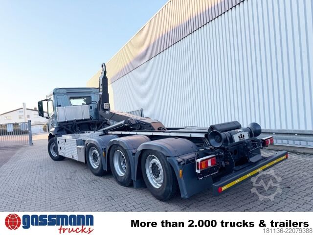 রোল-অফ টিপার ট্রাক Mercedes-Benz Antos 3543 L 8x2/6, Retarder, 2x Lenkachse,