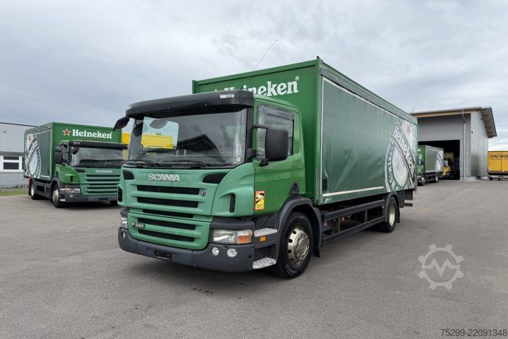 Tentiga platvormveok Scania P340 LB 4x2 Plane/HB / Swiss-Vehicle