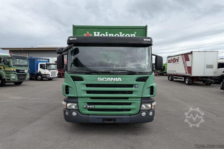 Tentiga platvormveok Scania P340 LB 4x2 Plane/HB / Swiss-Vehicle
