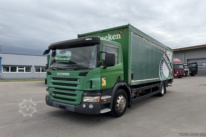 Tentiga platvormveok Scania P340 LB 4x2 Plane/HB / Swiss-Vehicle