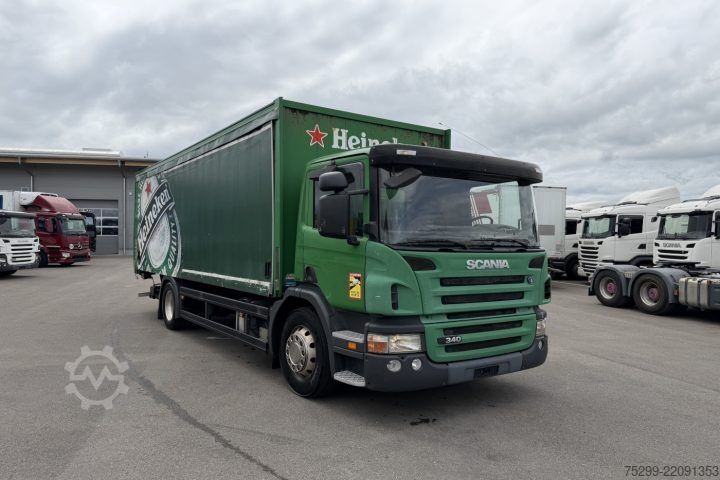 Tentiga platvormveok Scania P340 LB 4x2 Plane/HB / Swiss-Vehicle