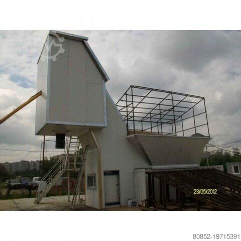 Central de mistura de betão Polygonmach PCC30 M3 skip hoist concrete plant