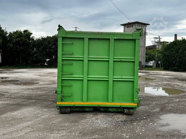 Contenedor de volteo  CONTAINER SCARRABILE USATO CON COPERCHIO E GRU
