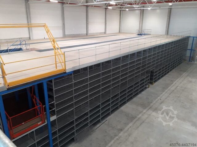 2.000 m² Lagerbühne Schäfer R3000 2-stöc CAD Planung und Montage