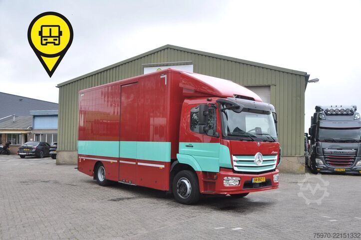 Kovček Mercedes-Benz Atego 1230 2018 SERVICE WAGEN 72.822km !!