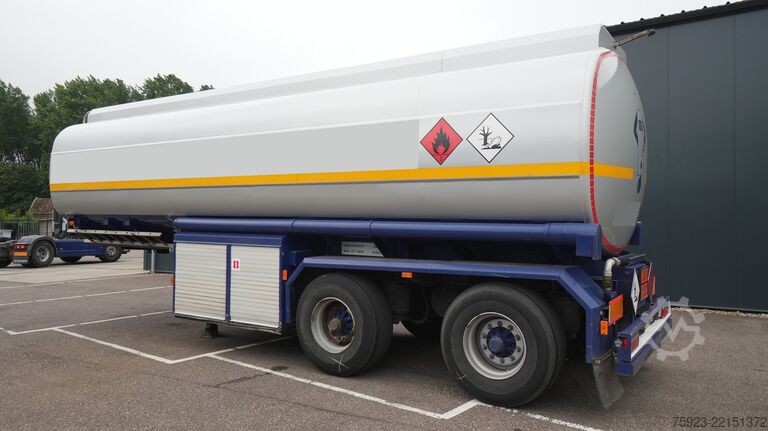 Tovornjak s cisterno DIJSSEL 2 Axle adr fuel tank trailer