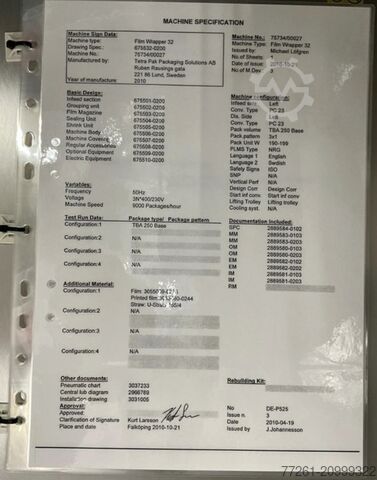 Produzione di latte e prodotti lattiero-caseari TETRA PAK A3 COMPACT FLEX 200/250 EGDE COMPLETE LINE IN AS NEW CONDITION