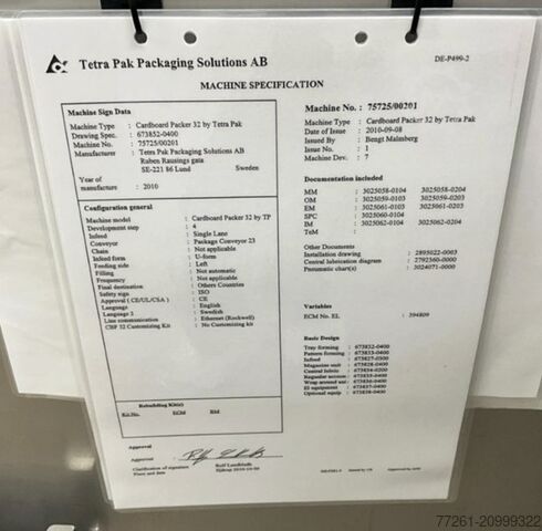 Produzione di latte e prodotti lattiero-caseari TETRA PAK A3 COMPACT FLEX 200/250 EGDE COMPLETE LINE IN AS NEW CONDITION